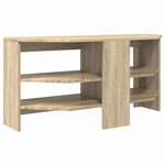vidaXL MeubleTVd'Angle Chêne Sonoma 102 x 40 5 x 45 cm