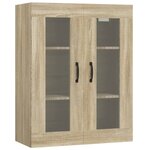 vidaXL Armoire murale suspendue Chêne sonoma 69 5x34x90 cm