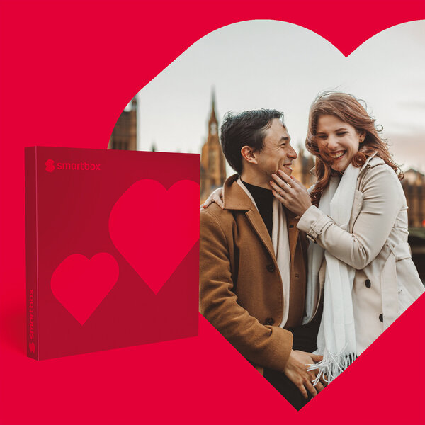 SMARTBOX - Coffret Cadeau Carte Cadeau Saint-Valentin - 50 € -  Multi-thèmes