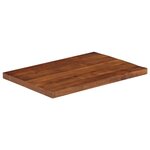 vidaXL Dessus de table 90x60x2 5 cm rectangulaire bois massif récupéré
