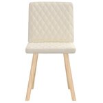 vidaXL Chaises à manger lot de 2 Lin