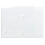 Sachet De 5 Pochettes-enveloppes Polypropylène - A4 - Incolore - Exacompta