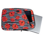 Housse ordinateur 15-16'' motif coquelicot - motif  - exacompta