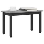 vidaXL Table basse Gris Sonoma 60 x 30 x 36 cm Bois d'ingénierie