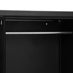 vidaXL Garde-robe industrielle noir 90x40x140 cm acier