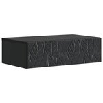 vidaXL Table d'appoint murale 87 5 x 34 5 x 17 cm Bois d'ingénierie