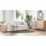 vidaXL Tapis HUARTE Vert forêt 100 x 200 cm Polyester