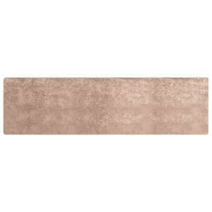 vidaXL Coureur de Tapis MARSA Sable 80 x 350 cm Polyester et PVC
