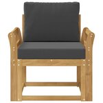 vidaXL 2 Pièce Ensemble de canapés d'extérieur Polyester