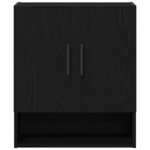 vidaXL Meuble mural Chêne noir 60 x 31 x 70 cm Bois d'ingénierie