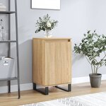 vidaXL Buffet chêne sonoma 40x35x70 cm bois d'ingénierie