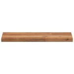 vidaXL Étagères flottantes 3 Pièces 60x20x2 cm acacia massif à l'huile