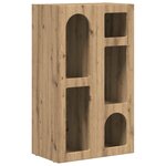 vidaXL Buffet Chêne artisanal 59 x 35 x 100 5 cm Bois d'ingénierie