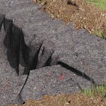 vidaXL Polaire pour Piscine Gris 1 x 50 m Polyester et coton