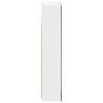vidaXL Armoire Miroir de Salle de Bain Blanc 30 x 10 5 x 50 cm