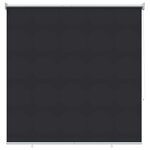 vidaXL Store roulant extérieur protection UV Anthracite Polyester
