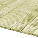 vidaXL Lames de terrasse 8 Pièces 1 16 m² 1 m Bois de pin imprégné