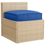 vidaXL Coussin palette pour siège Bleu Royal 60x60x12 cm Tissu Oxford