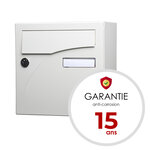 Boîte aux lettres  Préface compact Blanc brillant RAL 9016B