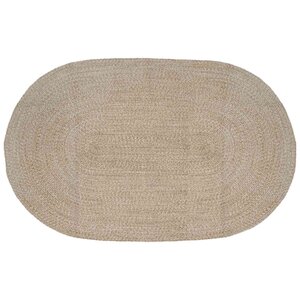vidaXL Tapis de surface Blanc 205 x 305 cm Jute