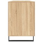 vidaXL Bureau chêne sonoma 140x50x75 cm bois d'ingénierie