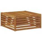 vidaXL Ensemble de canapés d'extérieur 5 pc Naturel