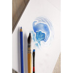 Bloc Dessin Paint'On Multi-techniques A3 40F encollé 250g Blanc CLAIREFONTAINE