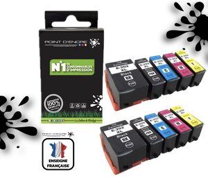 202XL - Kiwi - 2 X Pack de 5 Cartouches D'encre Noir/ Cyan/ Magenta/ Jaune - Grande capacité