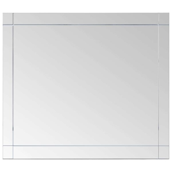 vidaXL Miroir mural 100x60 cm Verre