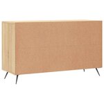 vidaXL Buffet chêne sonoma 100x36x60 cm bois d'ingénierie