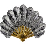 EUROPEAN FAN OF GRACE 2 Once Antique Argent Monnaie 2000 Francs Cameroon 2025