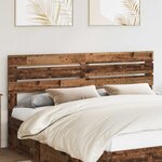 vidaXL Tête de lit Bois Ancien 180 cm Bois d'ingénierie