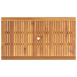 vidaXL Ensemble de salle à manger de jardin 7 pièces en bois massif d'acacia