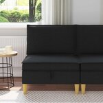 vidaXL Sofa avec rangement Tissu
