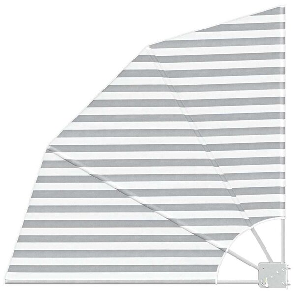 vidaXL Écran de confidentialité pour balcon Anthracite et blanc