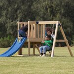 Mini Aire de jeux - Toboggan bleu - Timo