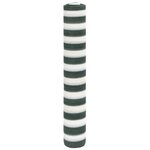 vidaXL Filet brise-vue vert et blanc 1 5x10 m PEHD 195 g/m²