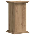 vidaXL Support pour plantes 33x33x60 cm bois d'ingénierie