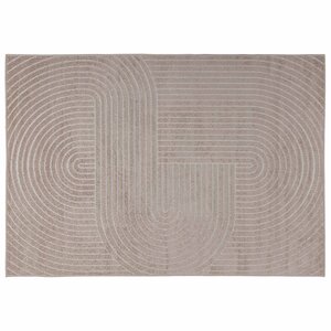 vidaXL Tapis de surface HUARTE Beige 280 x 200 cm Polyester