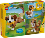 LEGO Creator 3-en-1 Les adorables animaux : Chiot joueur 31382