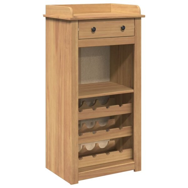 vidaXL Armoire à vin Panama 57x40x111 5 cm bois de pin massif