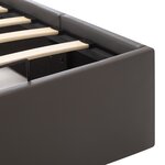 vidaXL Cadre de lit à rangement hydraulique sans matelas 100x200 cm