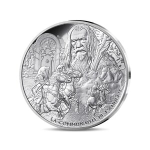 Le Seigneur des Anneaux Monnaie de 10€ Argent La Communauté de l'Anneau