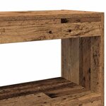 vidaXL Bibliothèque Bois ancien 100 x 30 x 72 cm Bois d'ingénierie