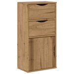 vidaXL Meubles TV 4 Pièces avec rangement ODDA bois de pin massif