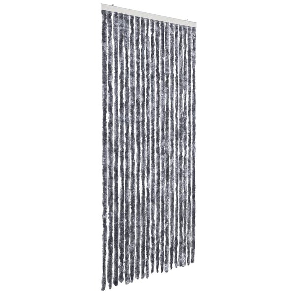 vidaXL Moustiquaire Argenté 56x185 cm Chenille