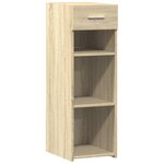 vidaXL Buffet chêne sonoma 30x42 5x93 cm bois d'ingénierie