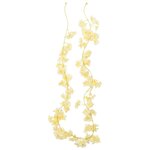 vidaXL Guirlandes de fleurs de Noël 6 Pièces champagne 180 cm