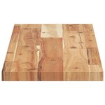 vidaXL Dessus de table rectangulaire 80x20x2 cm bois massif d'acacia