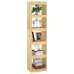 vidaXL Bibliothèque/Séparateur de pièce 40x30x167 5 cm pin massif